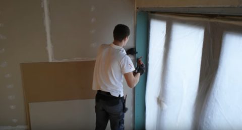 Фиксация откосов