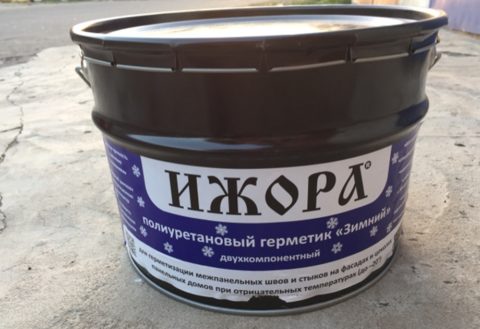 Герметик зимний полиуретановый