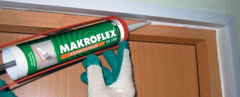 Герметизация дверного блока