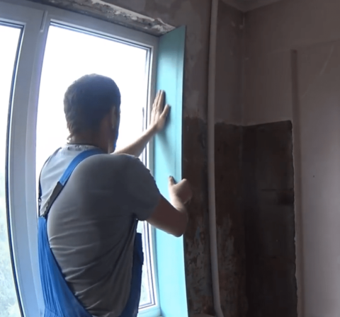 Установка гипсокартонных элементов