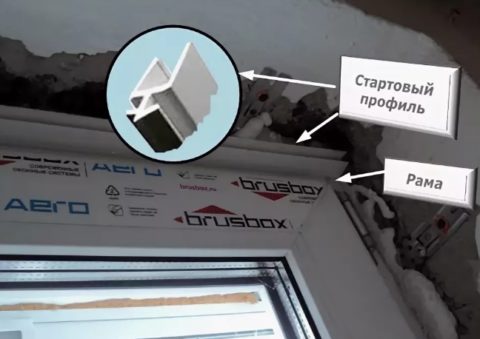 Установка стартового профиля для монтажа ГКЛ