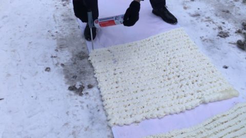 Выход полиуретановой пены