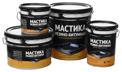 Резино-битумная мастика