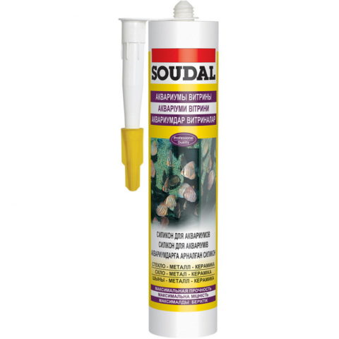 Soudal силиконовый герметик для аквариума