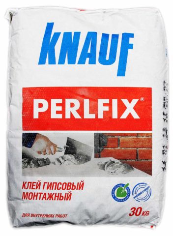 Гипсовый монтажный клей от компании Кнауф