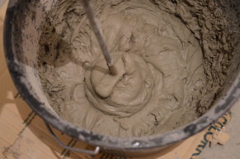 Процесс затворения клея