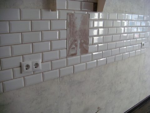 Облицовка, проведенная вразбежку в шахматном порядке