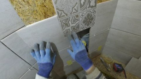 Как приклеить плитку на ОСП плиту