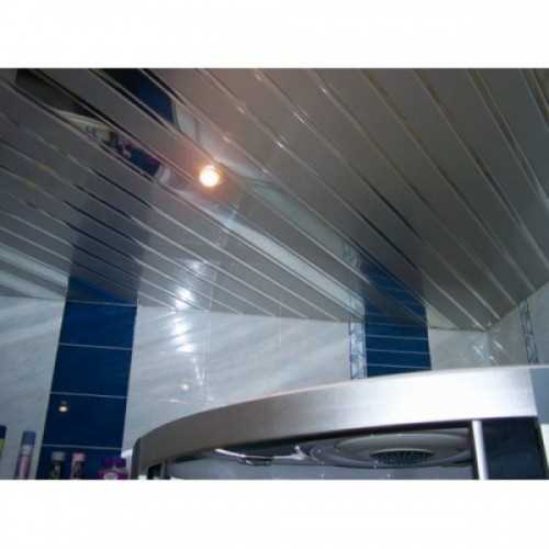 Алюминиевые реечные подвесные потолки