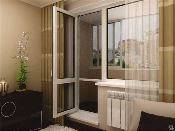 Балконные двери: особенности и типы конструкций