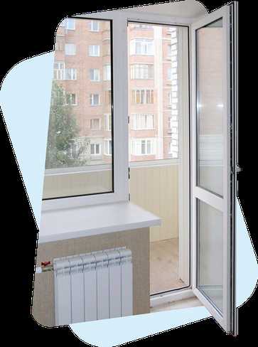 Разнообразие дизайна балконных дверей ПВХ