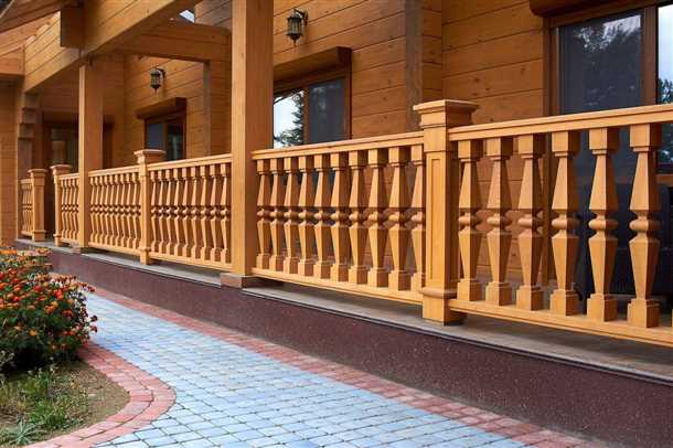 Преимущества деревянных балясин