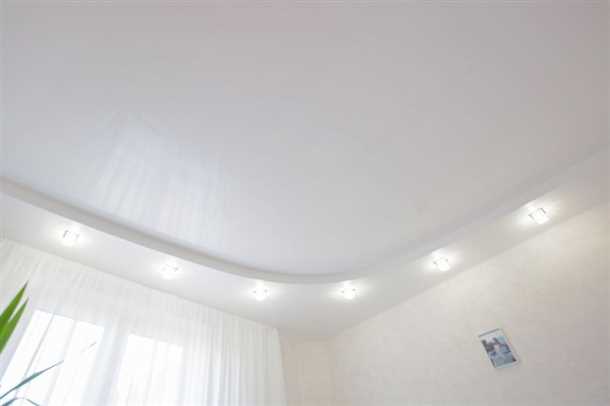 Материалы для белых натяжных потолков
