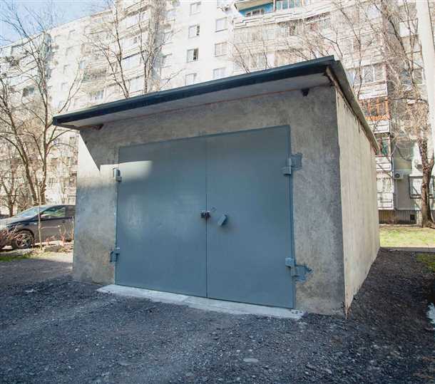 Бетонный гараж Бетонный гараж