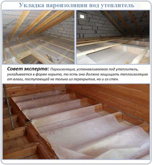 Применение экструдированного пенополистирола для утепления потолка