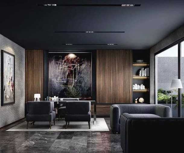 Преимущества черного потолка: