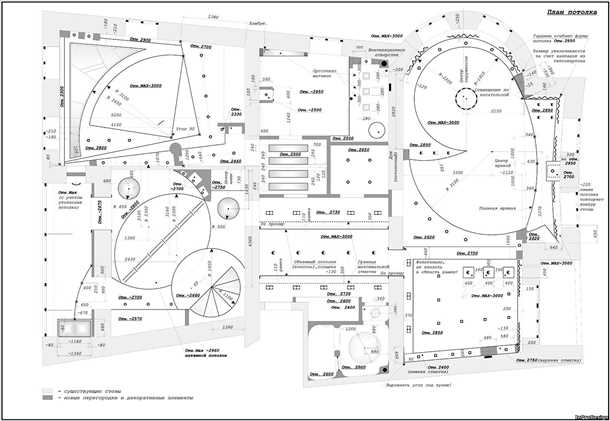 Чертежи потолков Чертежи потолков