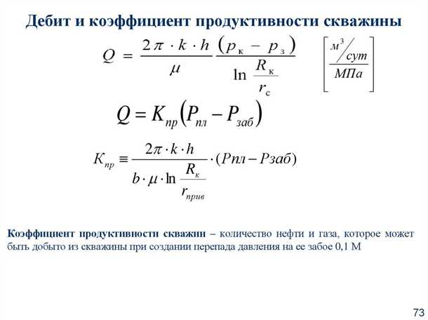 Оборудование для измерения дебета скважины