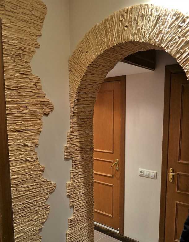 Декоративная отделка арок