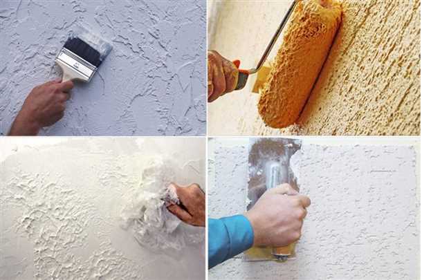 Уход за декоративной штукатуркой