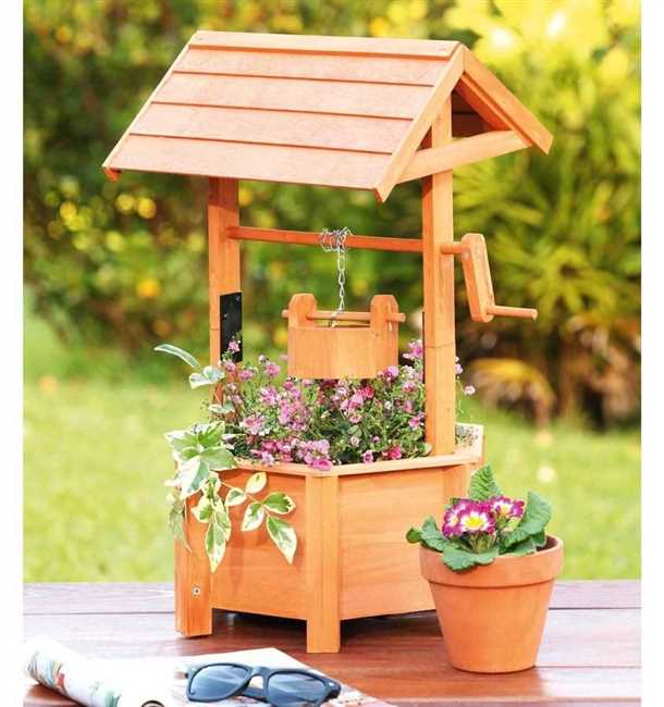 Идеи для оформления окружающей территории вокруг колодца