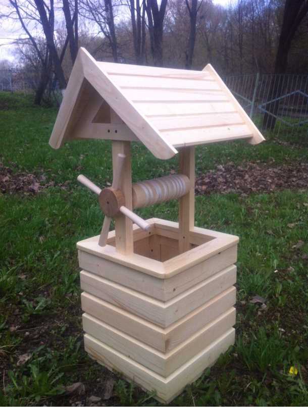 Уход и обслуживание декоративного колодца