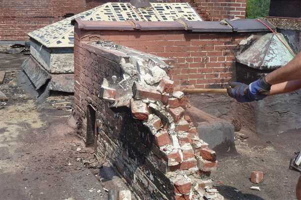 1. Трещины в кирпичной кладке