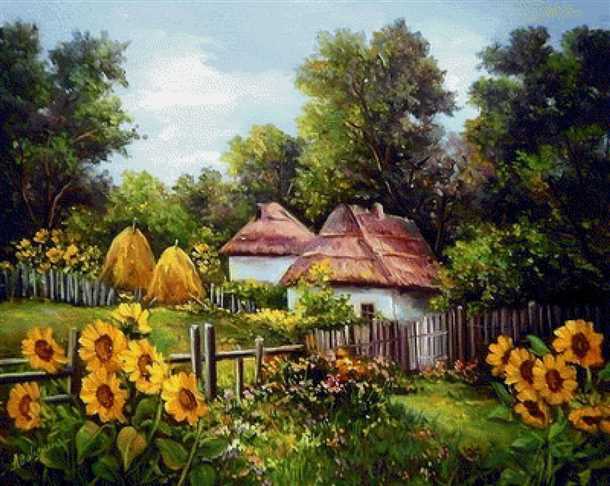 Деревенские пейзажи фотообои: создайте атмосферу близости природы в своем доме