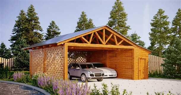 Отзывы пользователей деревянного гаража с навесом