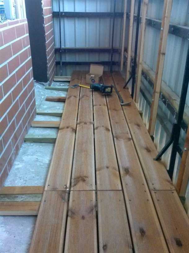 Укладка деревянного пола