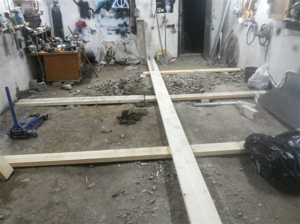 Преимущества деревянного пола в гараже