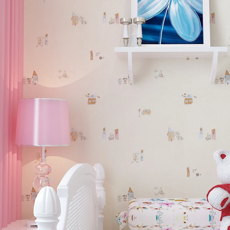 Советы по покупке детских обоев для девочек