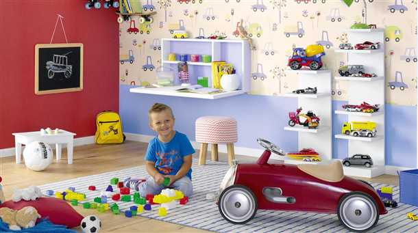 Популярность и актуальность: детские обои с машинками являются одним из самых востребованных вариантов