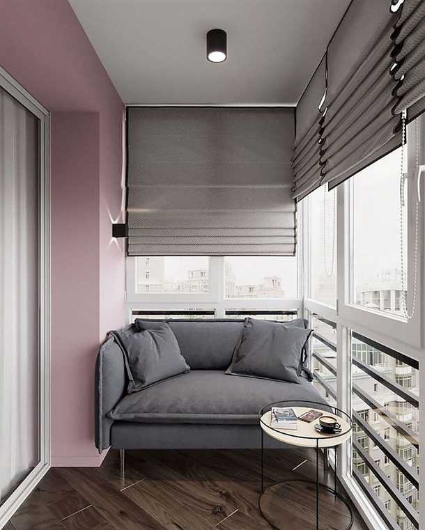 Выбор дивана на балкон: стиль и комфорт