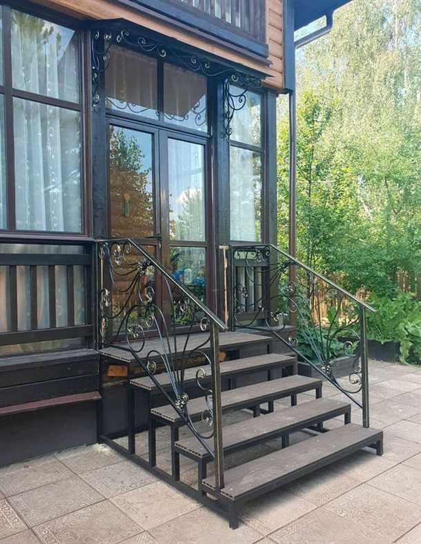 Типы окончания крыльца