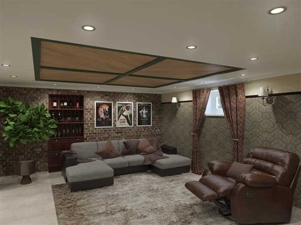 Стили и направления дизайна цокольного этажа