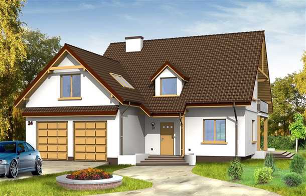 Энергоэффективность и экологичность домов с мансардой и гаражом