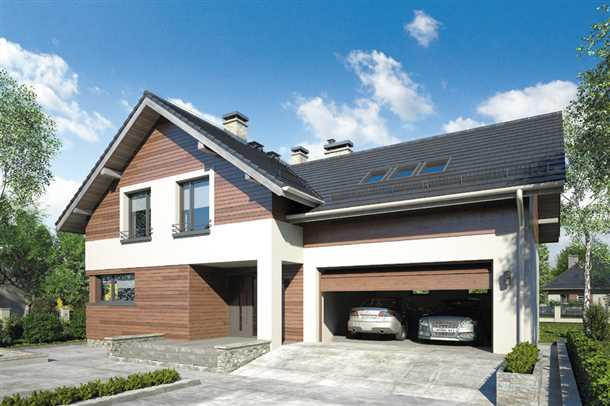 Рекомендации по выбору проекта и строительству дома с мансардой и гаражом