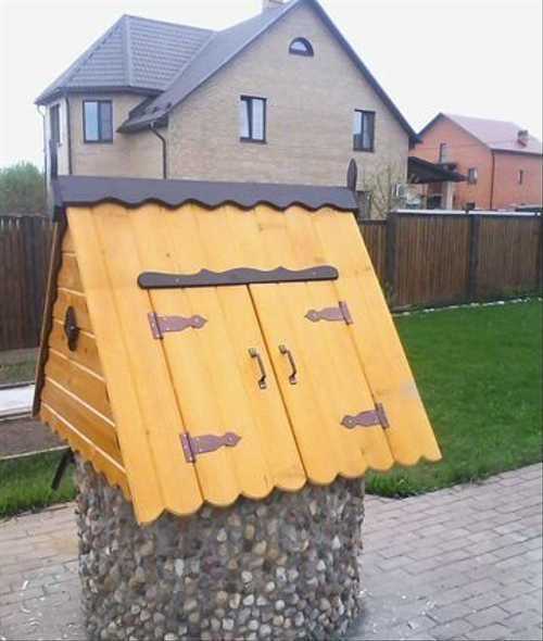 Подготовка места для строительства домика на колодец