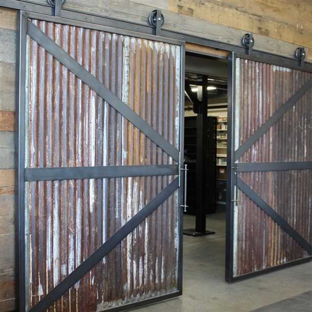 Шаги для создания двери в гараж своими руками