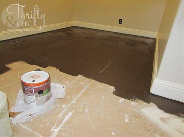 Как нанести краску на ДВП