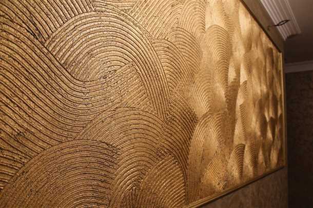 Фактурная краска для стен: эффектные и изысканные решения для интерьера