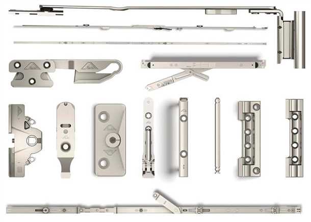 Виды фурнитуры для балконной двери ПВХ