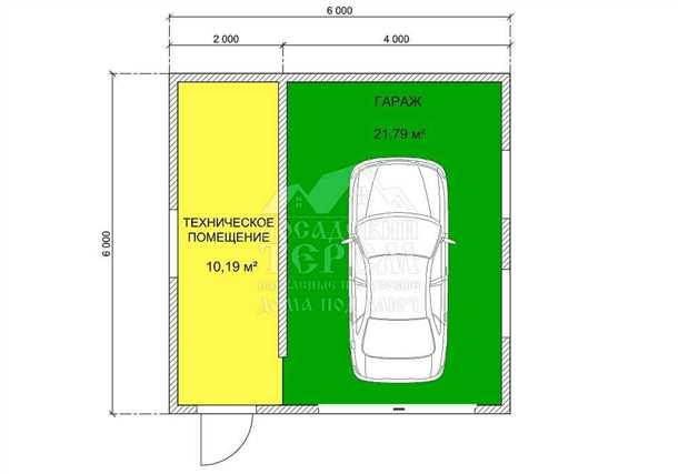 Гараж 6 на 6: особенности, размеры, материалы Гараж 6 на 6