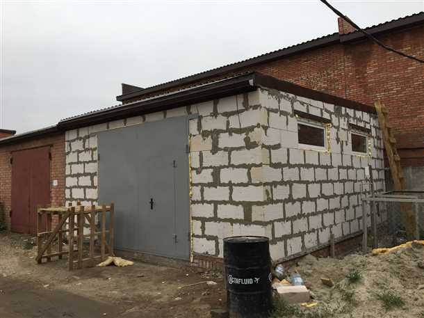 Преимущества гаража блочного типа