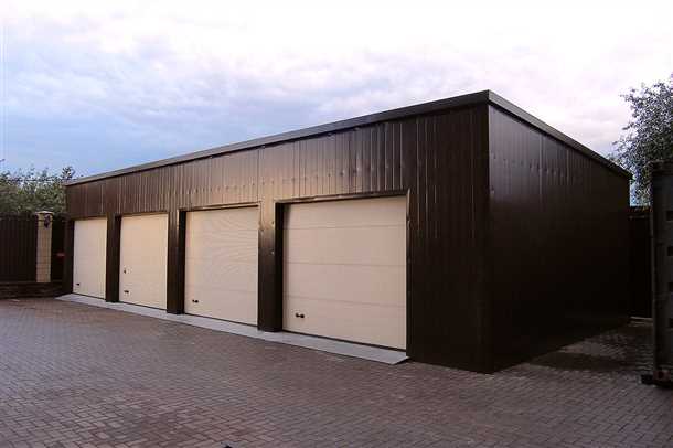 Гараж блочного типа Гараж блочного типа