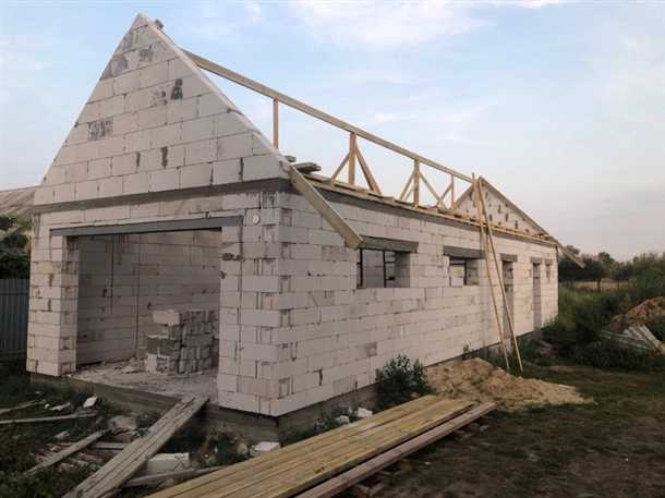 Изоляция и сохранение температурного режима в газобетонном гараже: