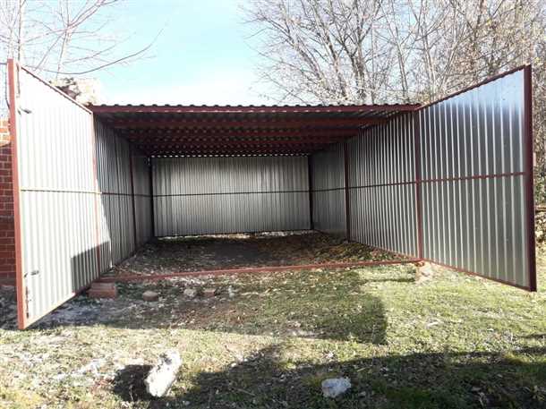 Подготовка к строительству гаража