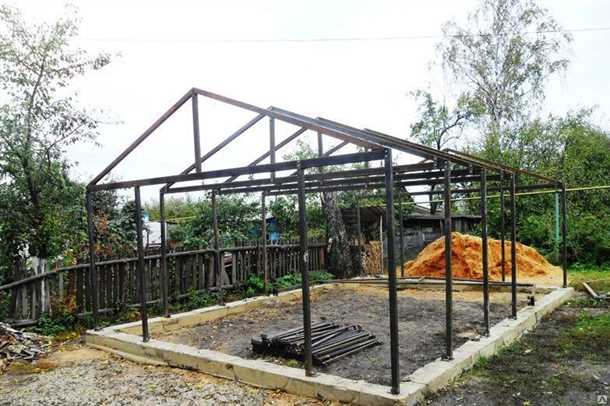 2. Установка фундамента