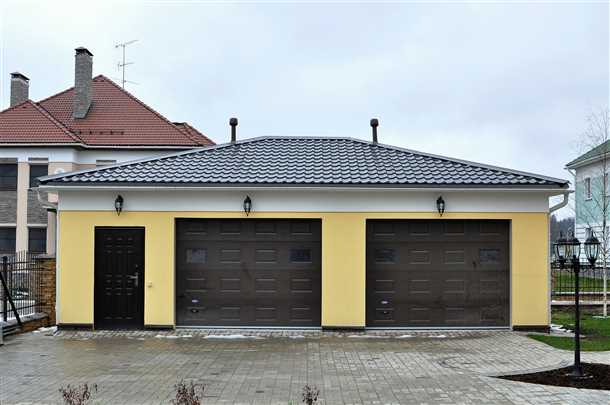 Гараж на 2 машины: особенности и преимущества